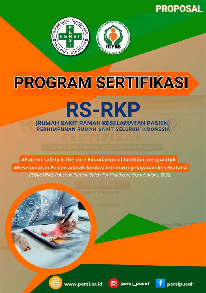 Program Sertifikasi Rumah Sakit Ramah Keselamatan Pasien – PERSI